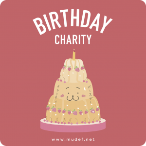 mudef「Birthday Charity」